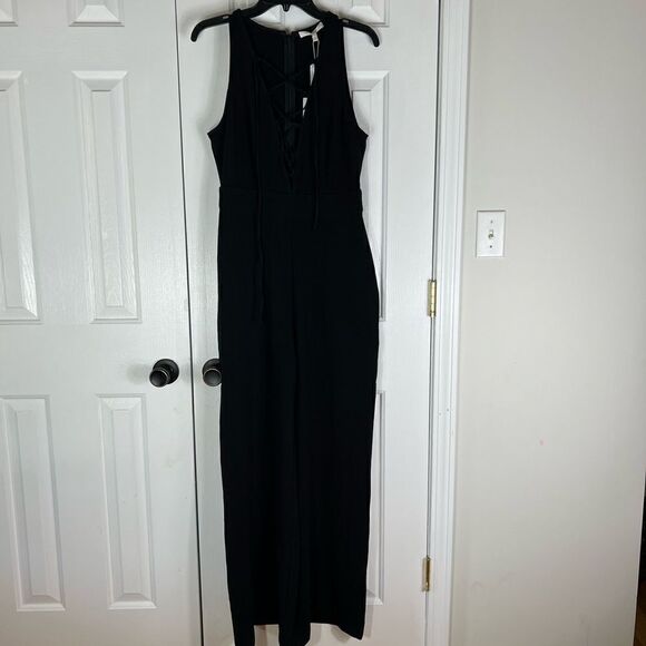 NWT WAYF Black Womens Pantsuit Size M - Picture 1 of 4